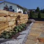 Rustic Buff Benches