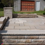 Indiana Limestone Patterned Flagging