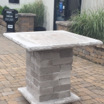 Indiana Limestone 42'' Bistro Table